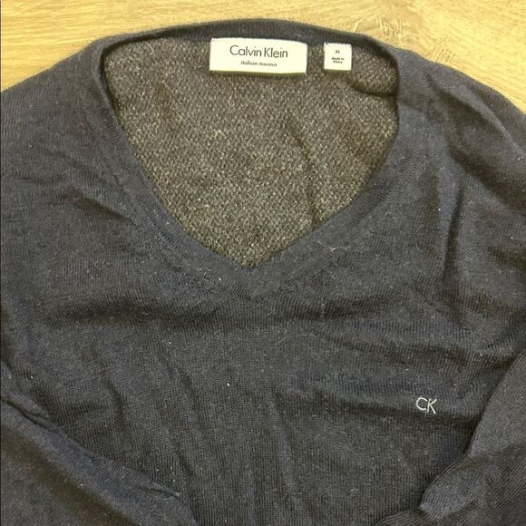 Calvin Klein Navy Blue Men’s Sweater, Size XL - Picture 2 of 4